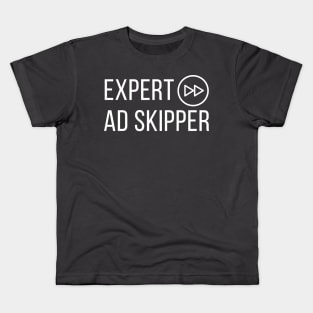 Expert Ad Skipper Funny Podcast Shirt Kids T-Shirt